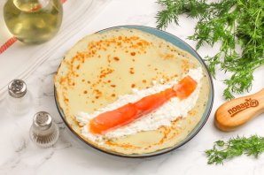 Блины с форелью Блины с форелью