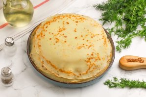 Блины с форелью Блины с форелью