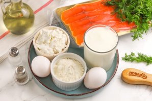 Блины с форелью Блины с форелью