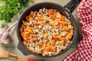 Фарш с рисом в духовке Фарш с рисом в духовке