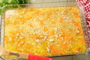 Фарш с рисом в духовке Фарш с рисом в духовке